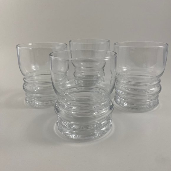 Rogaska Dining Rogaska Weston Old Fashioned Low Ball Glasses Set Of
